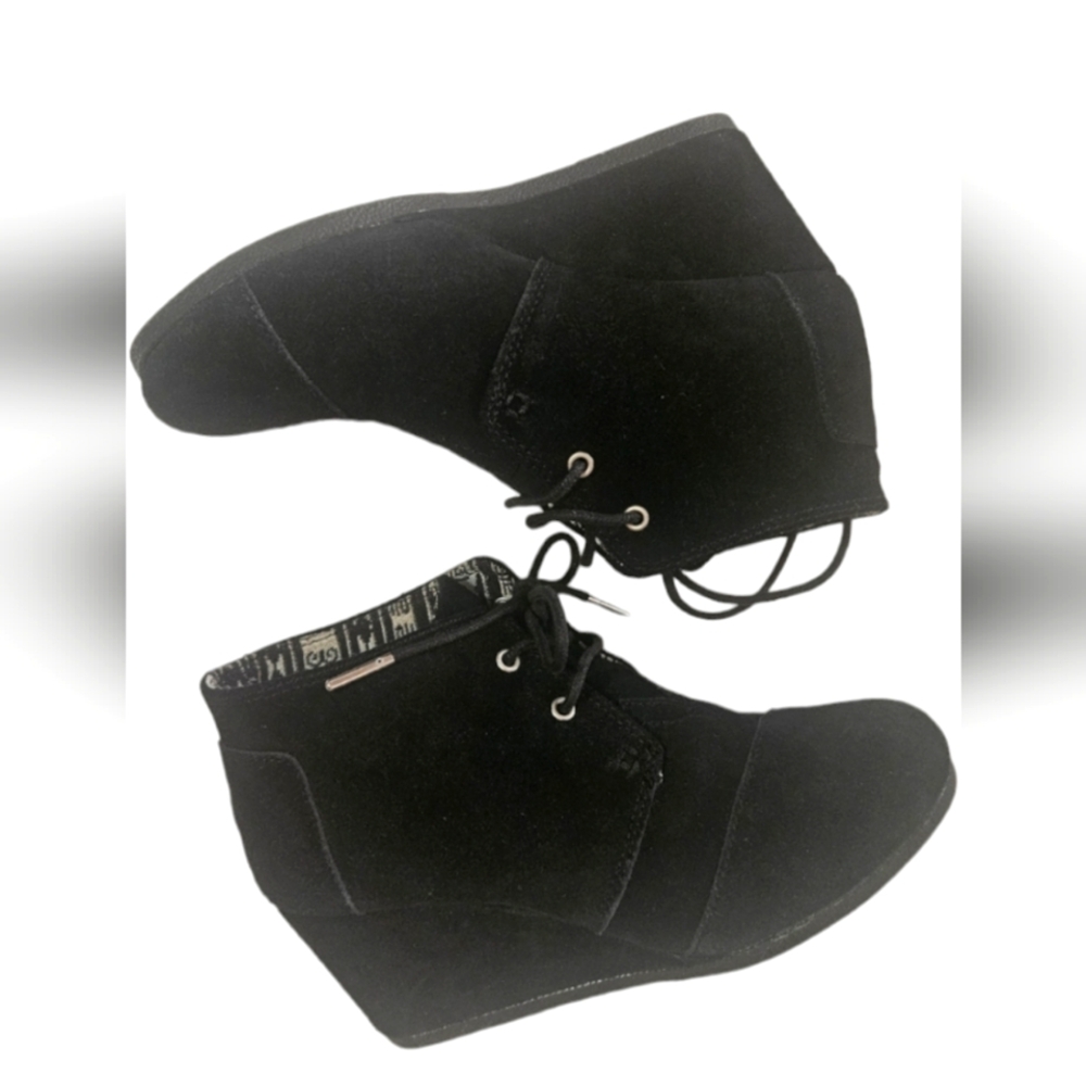 Toms Desert Wedge Booties